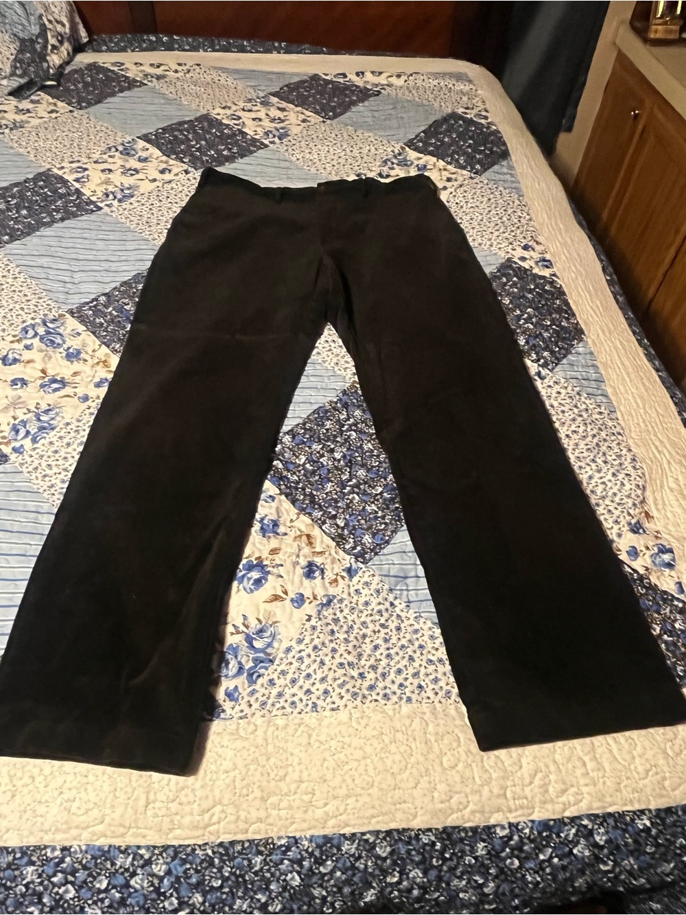 Polo Ralph Lauren Mens 38/32 Black Corduroy Pants